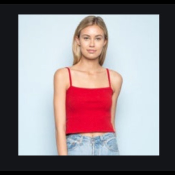 Brandy Melville Tops - John Galt Red tank